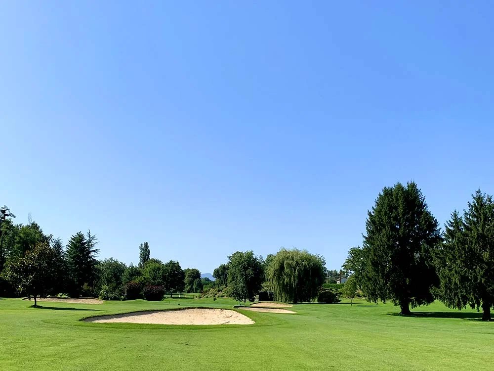 Vue du parcours — Golf d’Aix-les-Bains