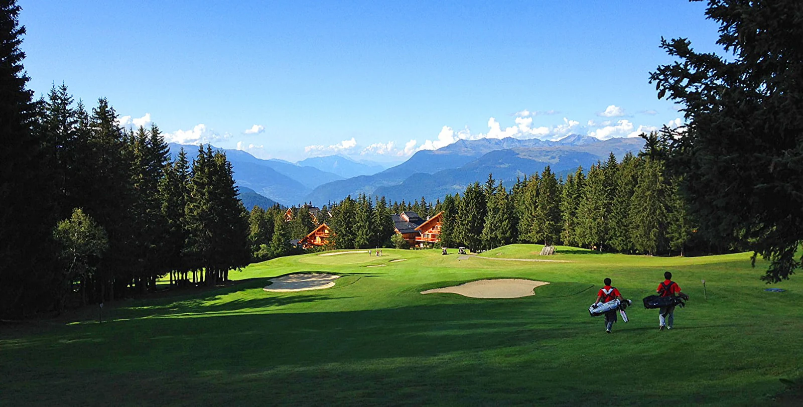 Vue du parcours — Golf de Méribel
