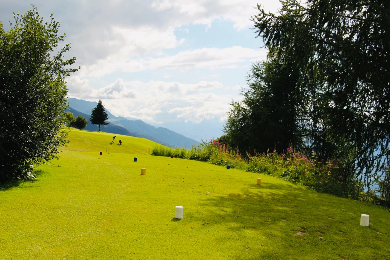 Vue du parcours — Golf des Arcs