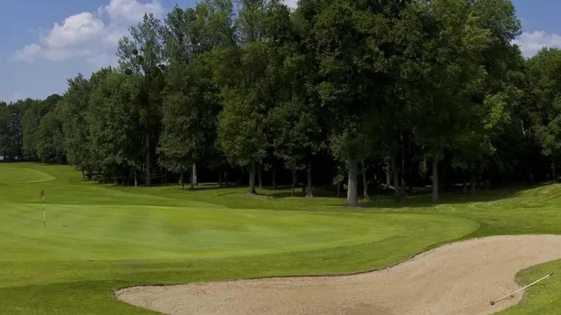 Golf de l'Ailette — fairway et bunker