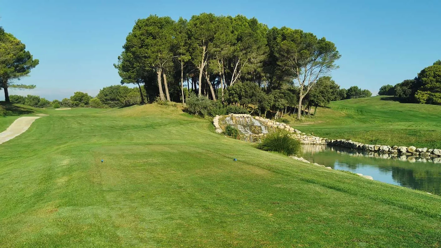 Golf de Saumane — photographie du parcours