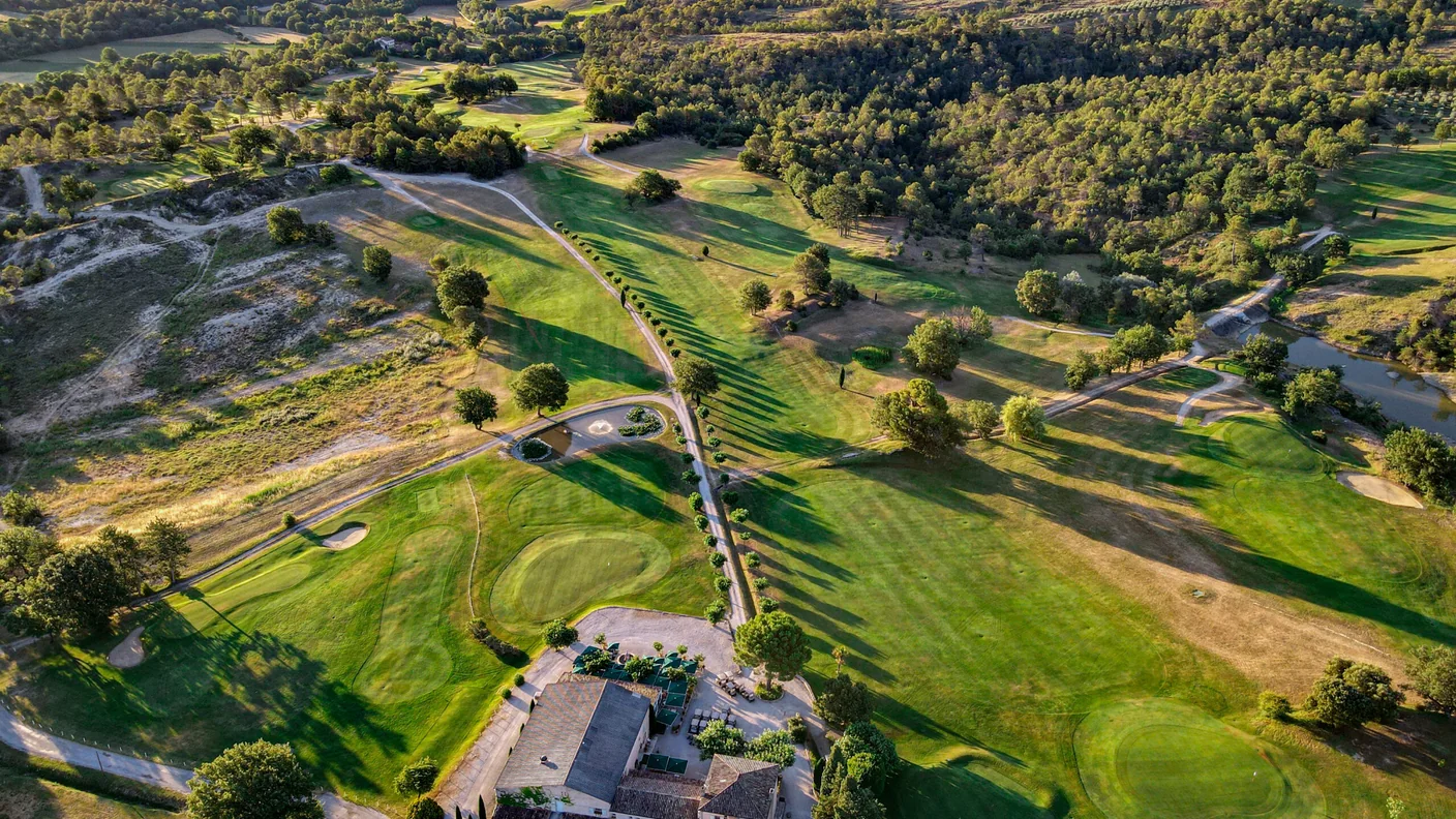 Golf du Luberon — photographie du parcours