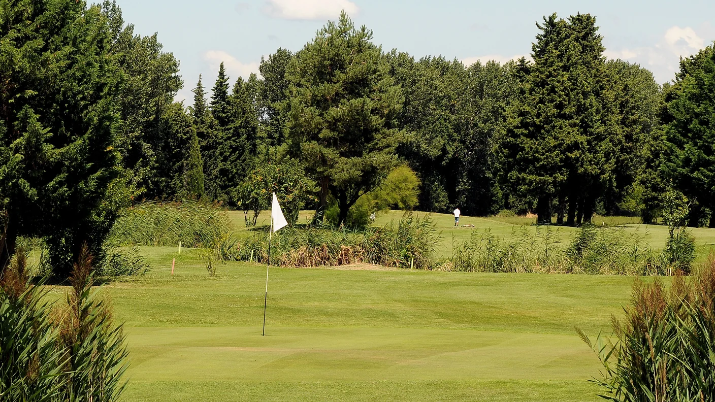 Golf du Ventoux-Orange — green du parcours